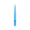 23100/S1 Elegant Blue Slanted Eyebrow Tweezer